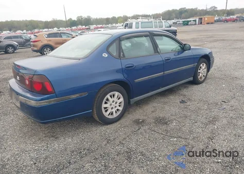 2003 Chevrolet Impala from USA, damaged, VIN 2G1WF52E139176461